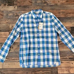 NWT mens Burberry button up shirt